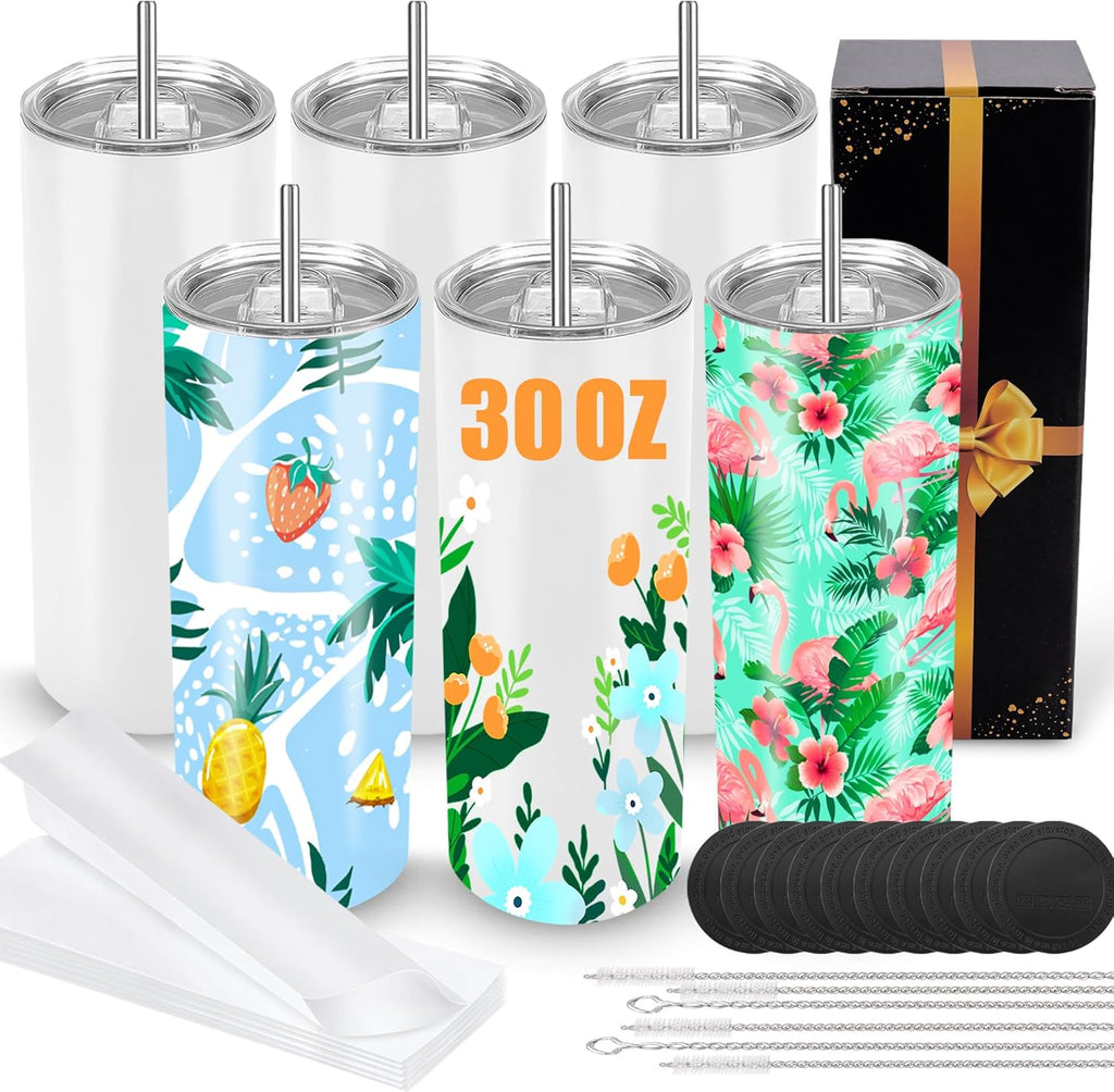 Custom Skinny Tumbler 30oz