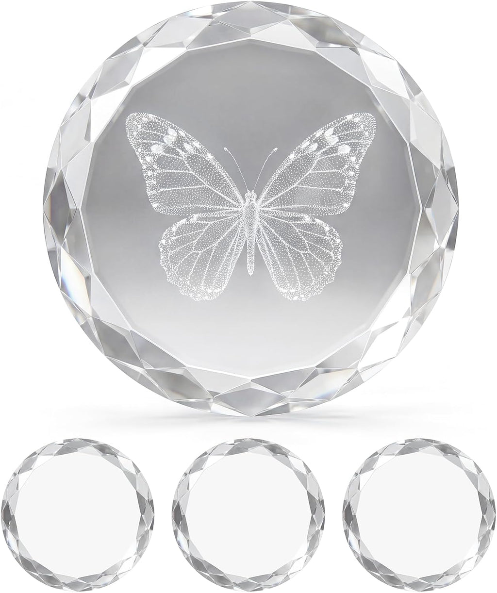 Custom 3D Engraved Crystal Keepsake