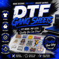 DTF Gang Sheet — 14.5" Wide | Custom DTF Prints