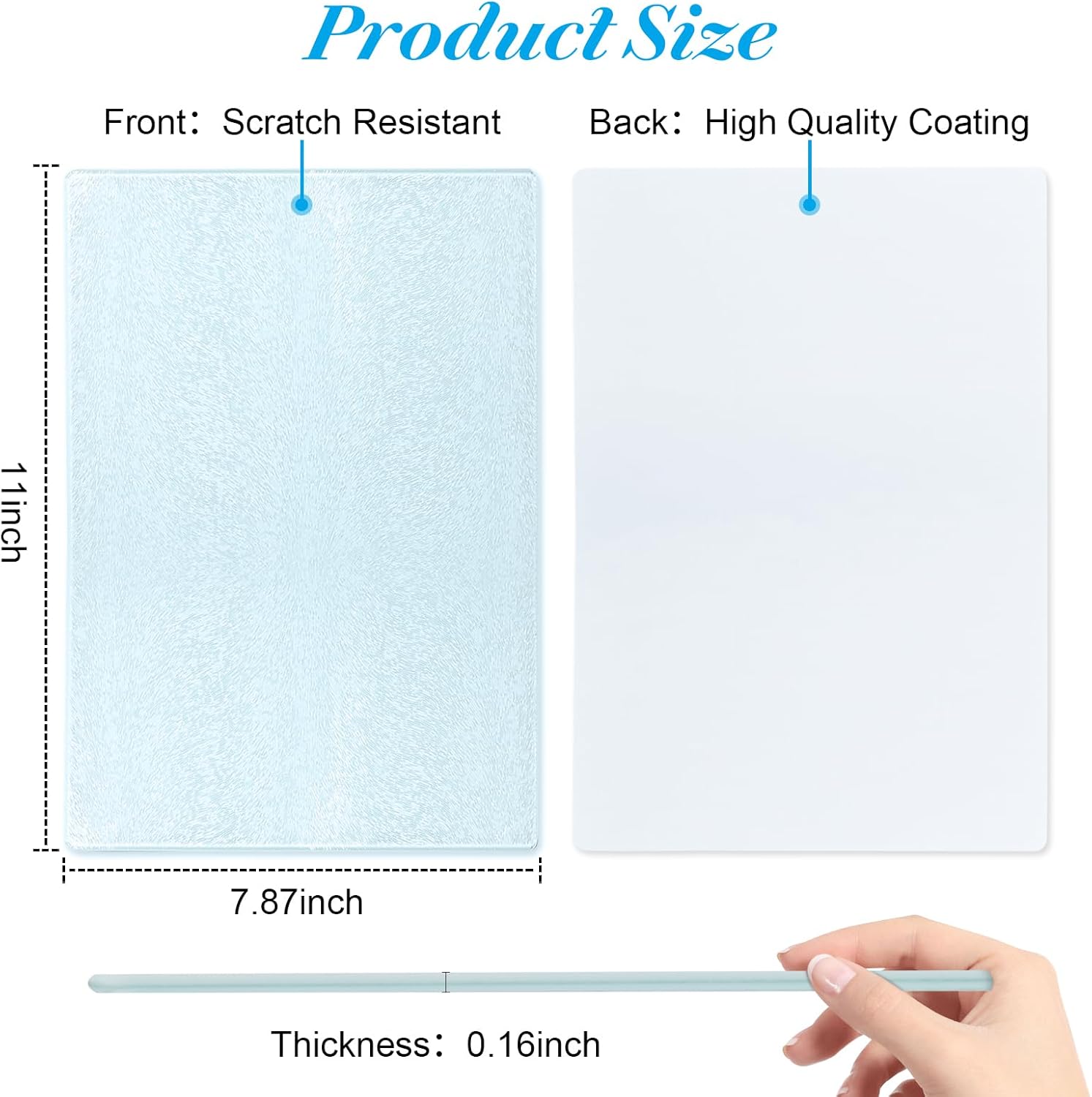 Custom Sublimation Glass Cutting Board
