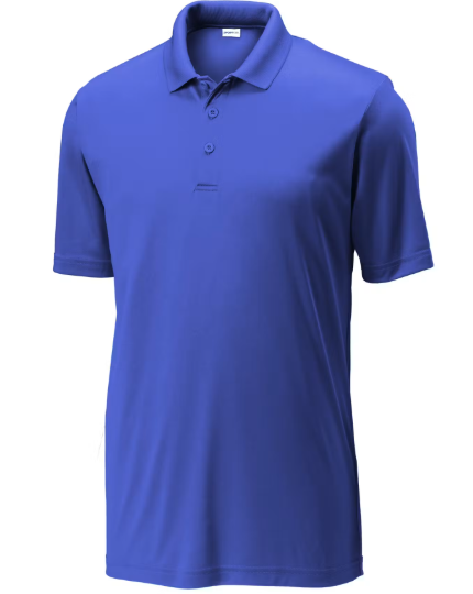Sport-Tek ST550 Men's Jersey Polo - True Royal