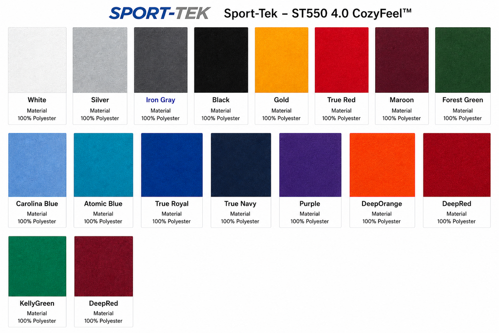 Unisex Jersey Polo color swatches