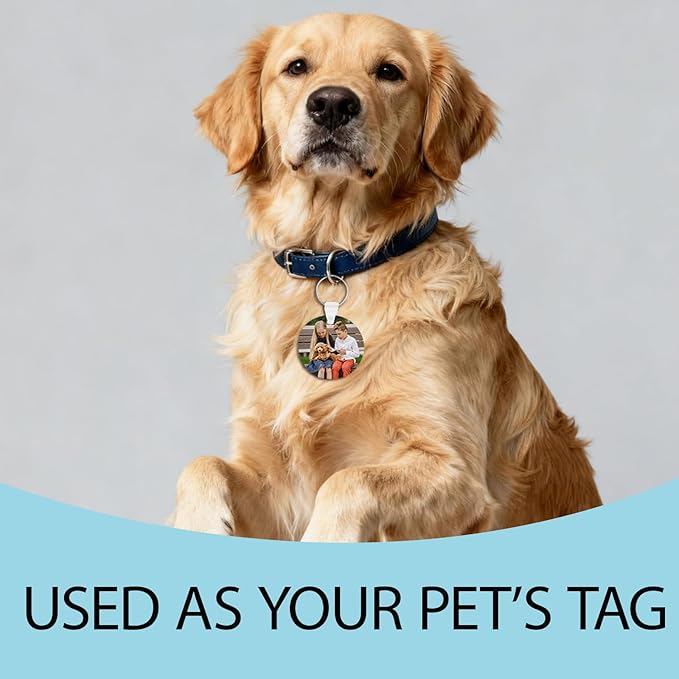 Custom Sublimation Photo Keychain