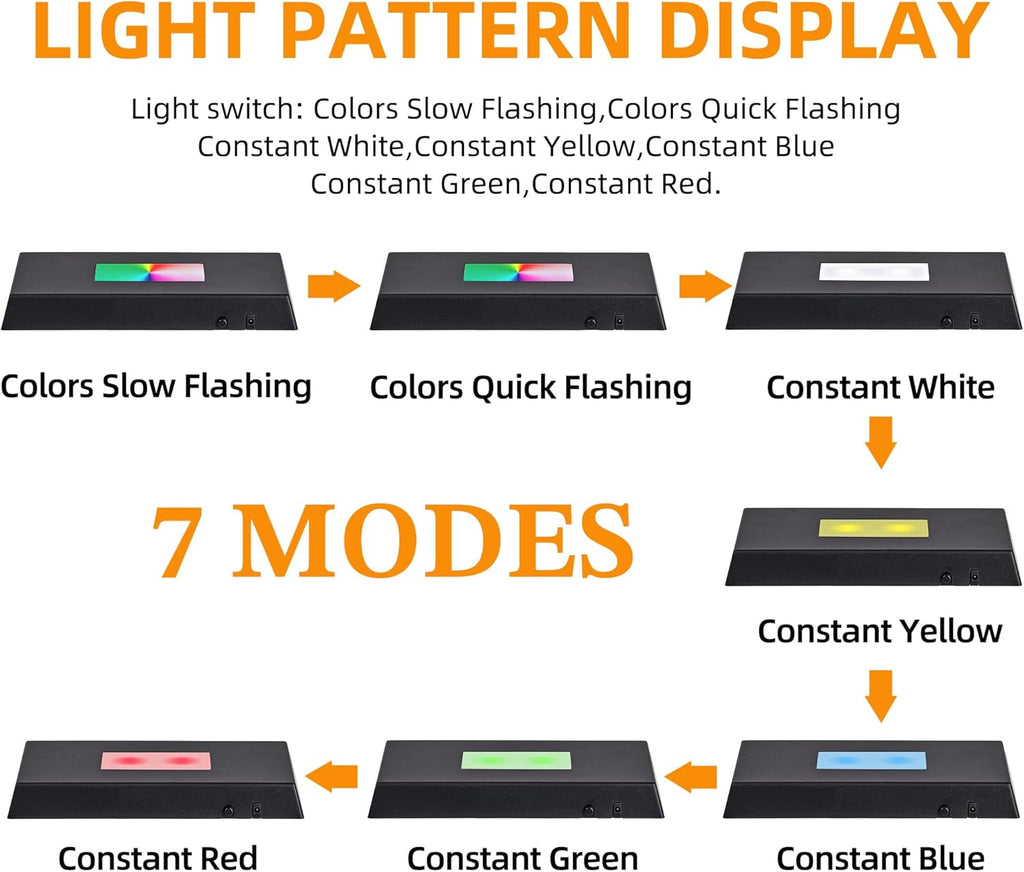 3D Crystal + LED Light Base Bundle — Save $10