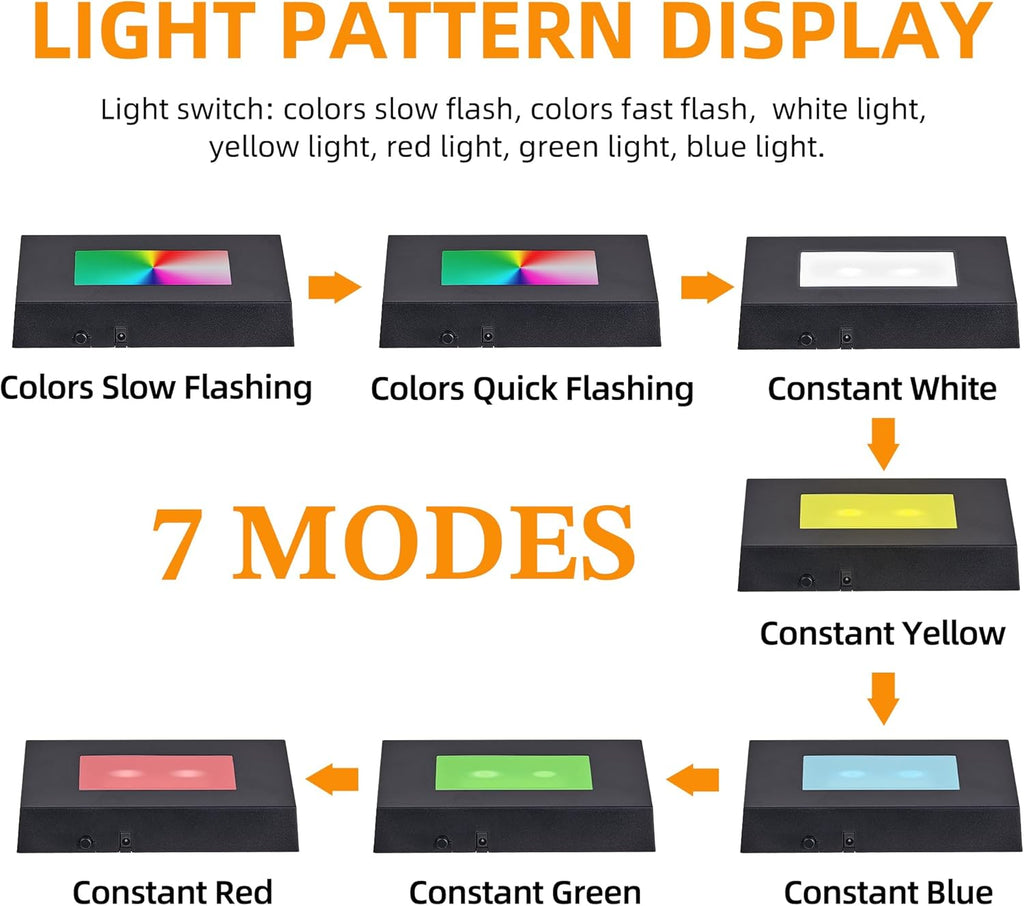 3D Crystal + LED Light Base Bundle — Save $10
