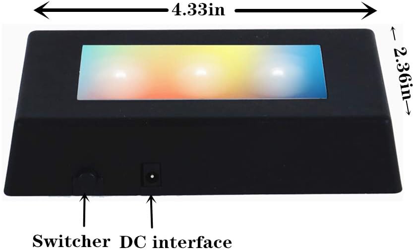 LED Light Base for 3D Crystal Keepsake