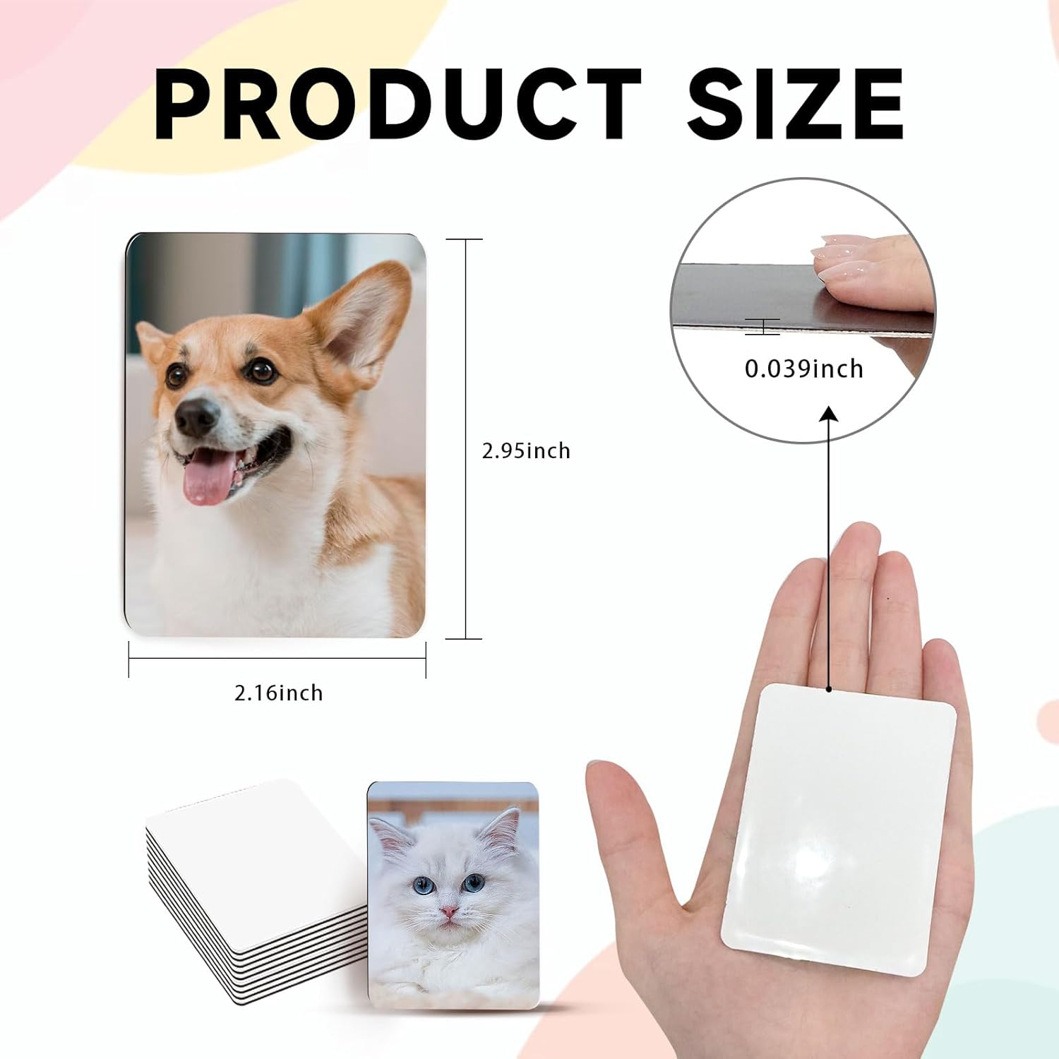 Custom Sublimation Magnets (Pack of 10)