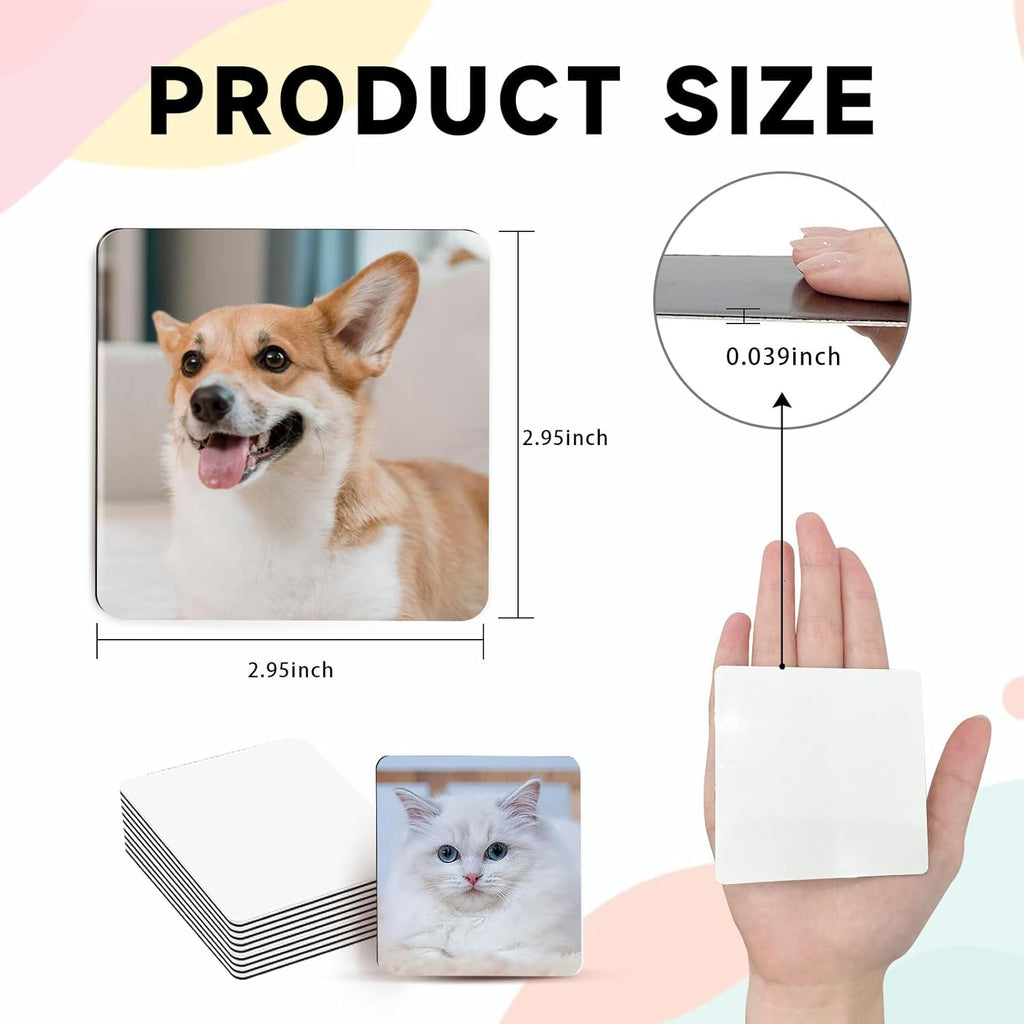 Custom Sublimation Magnets (Pack of 10)