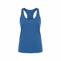 Royal blue custom women's tank mockup