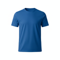 T-Shirt Royal Blue Mockup